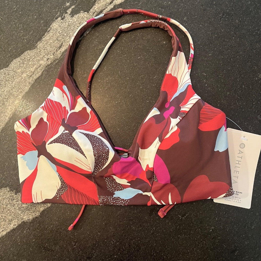 ATHLETA TRIANGLE BIKINI TOP